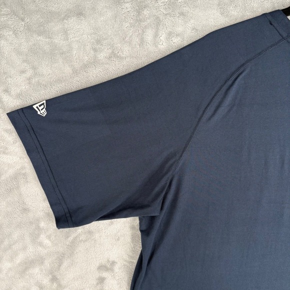 New Era Seattle Seahawks Football NFL Team Apparel XL T-Shirt Navy Green - Picture 5 of 10